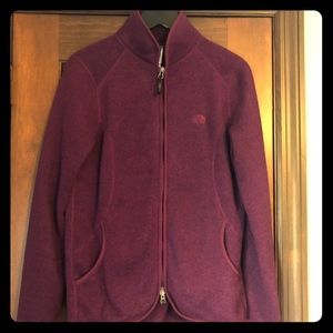 Northface full zip sweater